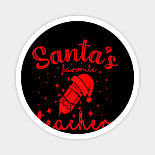 Santa Teacher Magnet